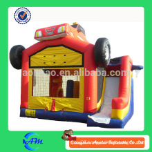 vehicle roof inflatable combo inflatable bouncer slide